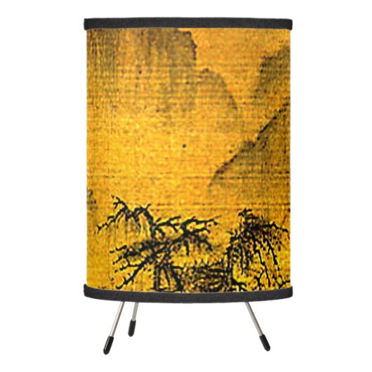 Ancient Chinese Landscape Lamp (Left)