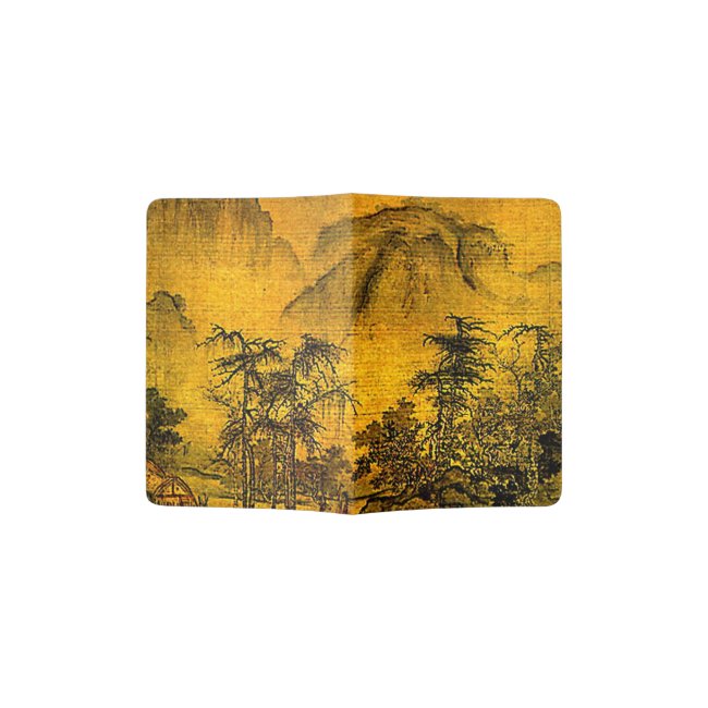 Ancient Chinese Landscape Passport Holder