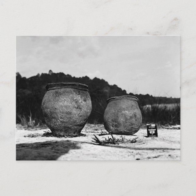 Ancient Clay Pots, Southern Mexico Postcard (Front)