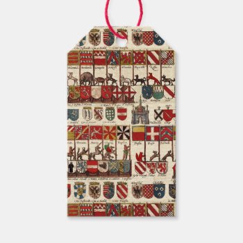 Ancient Coats Of Arms Heraldry Of Wallonia Gift Tags by AntiqueImages at Zazzle
