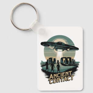 Ancient Contact – The Mystery of Stonehenge Keychain