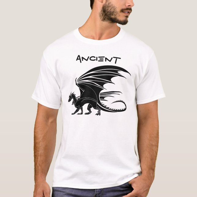 Ancient Creature Men's Basic T-Shirt (Front)