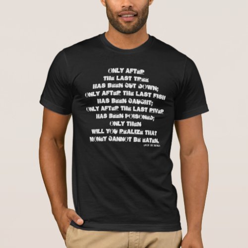 Ancient Cree Prophecy T_Shirt