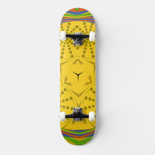 Ancient Cultural Beautiful Egyptian colors Skateboard