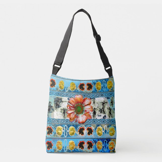 Ancient Dance and a Flower Commuter Bag (Front)