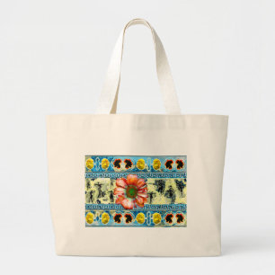 Ancient Dance Large Tote Bag