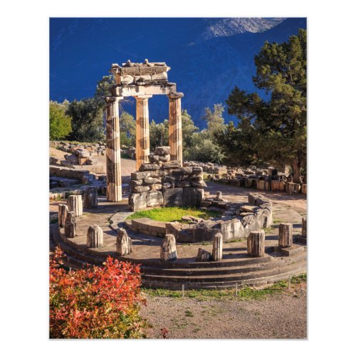 Ancient Delphi Greece Photo Print