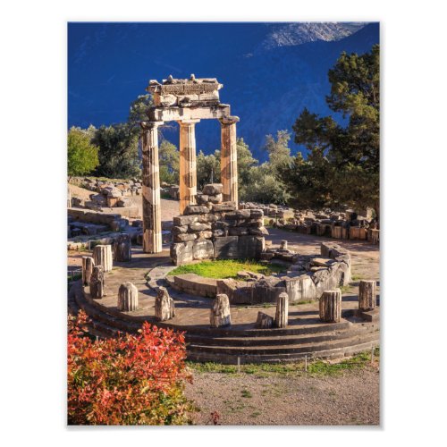 Ancient Delphi Greece Photo Print