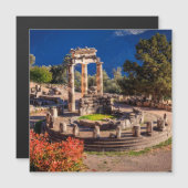 Ancient Delphi Greece Postcard – Historic Temple (Front/Back)