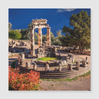 Ancient Delphi Greece Postcard – Historic Temple