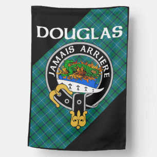 Ancient Douglas Salamander in Flames Badge Flag