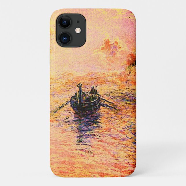 Ancient Dream Rowing Boat Case-Mate iPhone Case (Back)