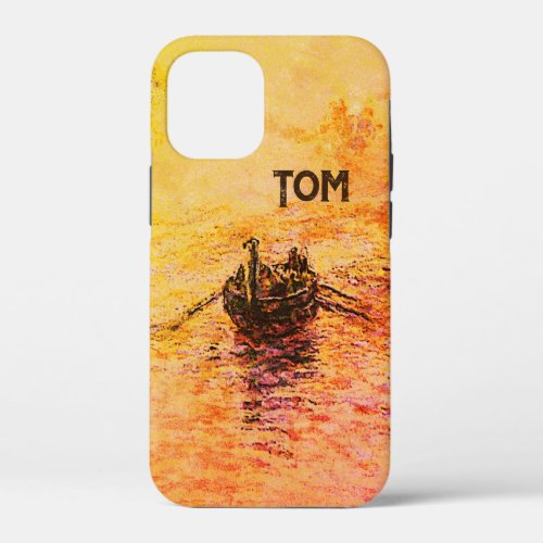 Ancient Dream Rowing Boat  Name iPhone 12 Mini Case