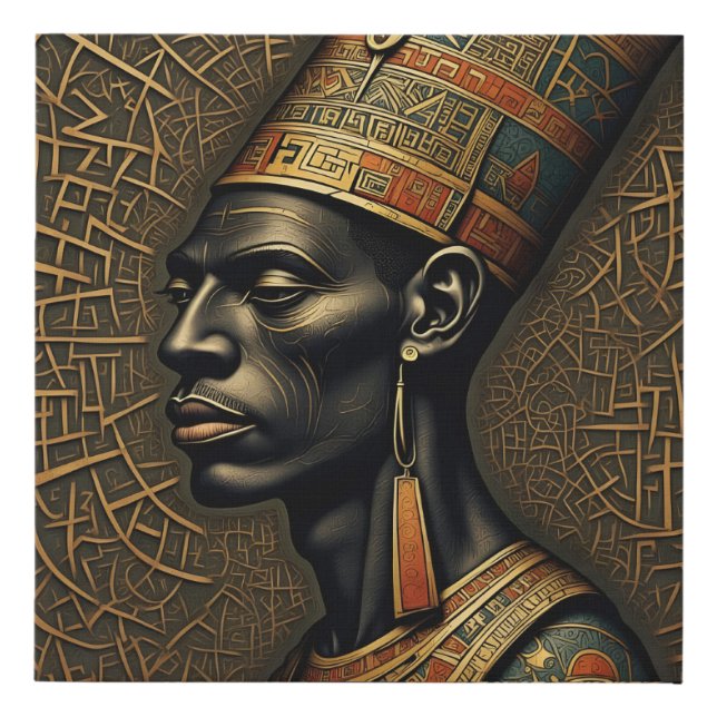 Ancient Egypt 3 Faux Canvas Print (Front)