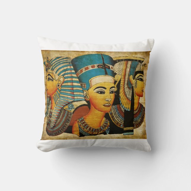 Ancient Egypt 3 Throw Pillow (Front)