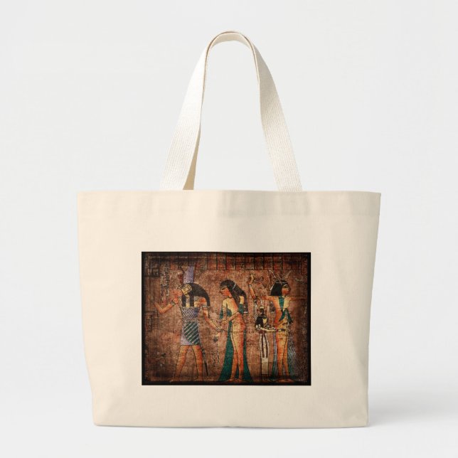 Ancient Egypt 4 Large Tote Bag (Front)
