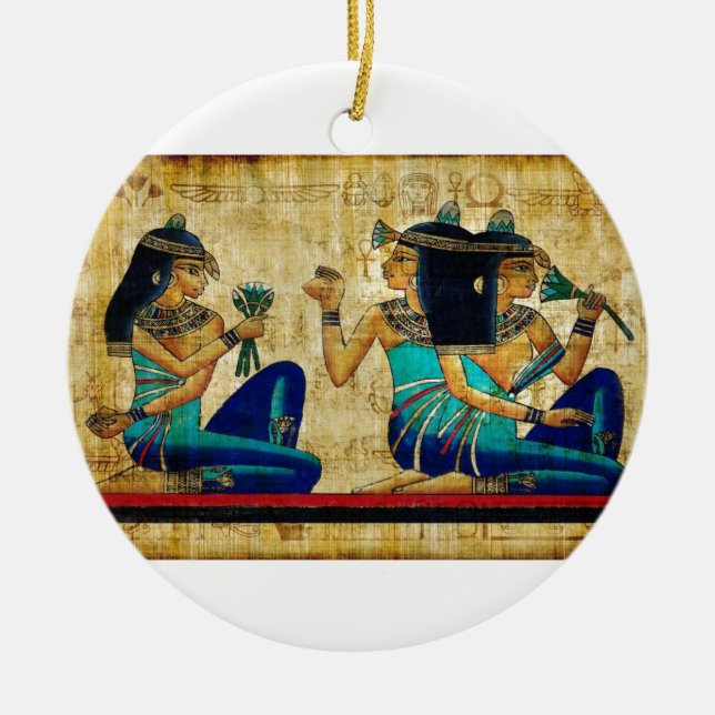 Ancient Egypt 6 Ceramic Ornament (Front)