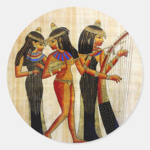 Ancient Egypt 7 Classic Round Sticker