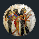 Ancient Egypt 7 Dartboard<br><div class="desc">Beautifully rendered artwork from ancient Egyptian times.  These pictures are actually pictures found on walls in pyramids and other places around Egypt.  Colorful and gorgeous,  they make fine products that really stand out in a room.</div>