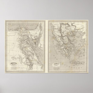 Ancient Egypt, Ancient Greece Poster