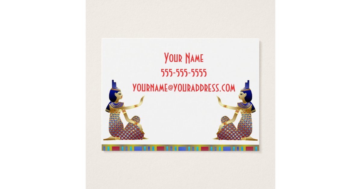 Ancient Egypt Business Card