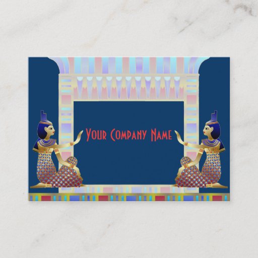 Customizable Ancient Egypt Business Card