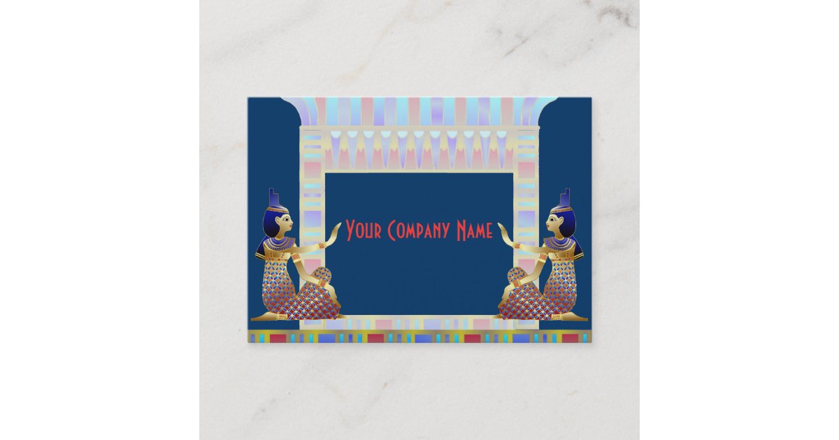 Ancient Egypt Business Card Zazzle