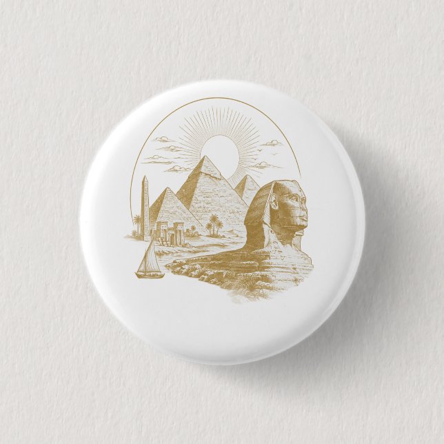 Ancient Egypt Collection Button (Front)