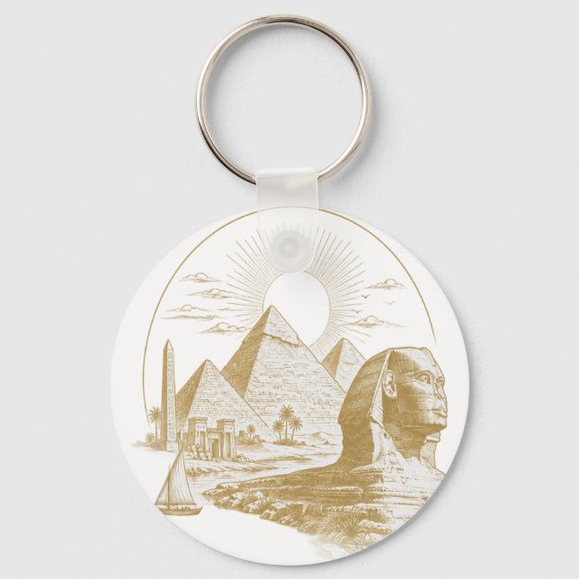 Ancient Egypt Collection Keychain (Front)