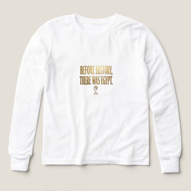 Ancient Egypt Collection Tri-Blend Shirts (Design Front)