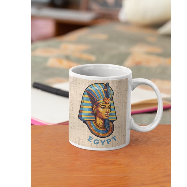 Ancient Egypt colorful King Pharaohs mug (Creator Uploaded)