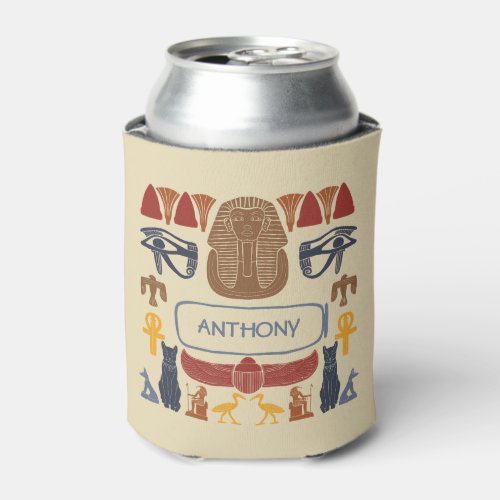 Ancient Egypt Egyptian Graphics Collage Can Cooler