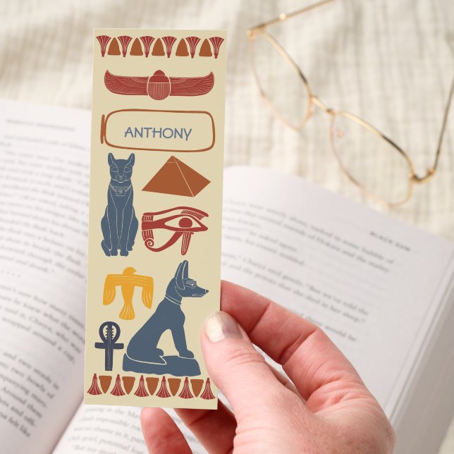 Ancient Egypt Egyptian Graphics Themed Bookmarks (Hand)