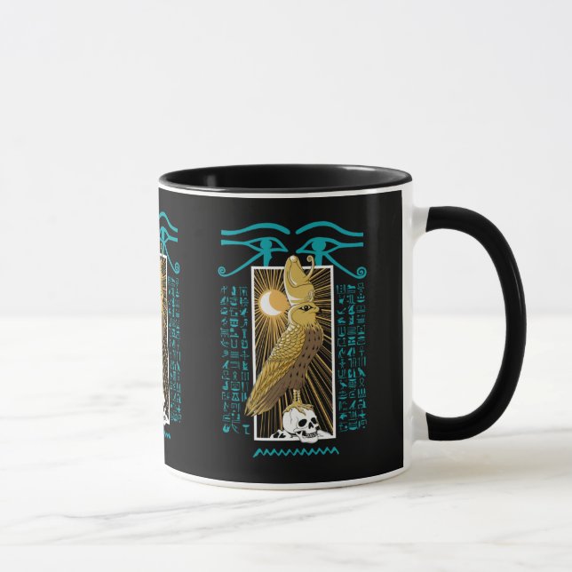 Ancient Egypt Falcon God Horus Mug
