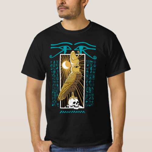 Ancient Egypt Falcon God Horus T_Shirt