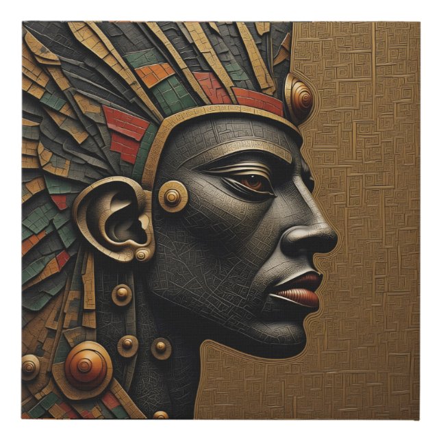 Ancient Egypt Faux Canvas Print (Front)