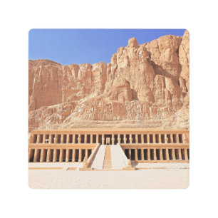 Ancient Egypt Hatshepsut Deir Bahri Temple Luxor Metal Print