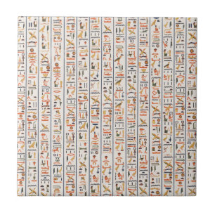 ancient egypt hieroglyphs pattern background histo ceramic tile