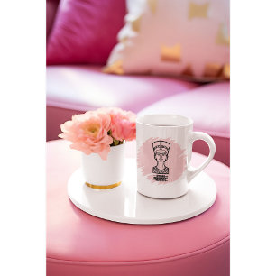 Ancient Egypt Historical Strong Queen Nefertiti  Coffee Mug