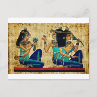 ANCIENT EGYPT PAINTING POSTCARD