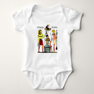 Ancient Egypt Pharaohs Lavish Ormamentation Baby Bodysuit