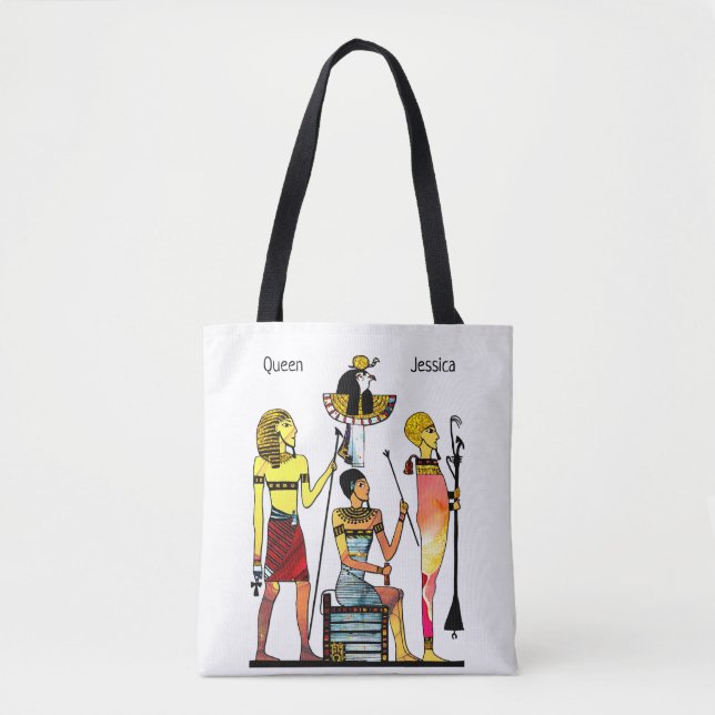 Ancient Egypt Pharaohs Lavish Ormamentation Tote Bag (Front)