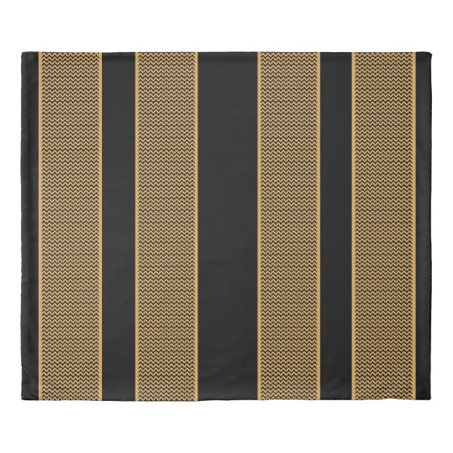 Ancient Egypt Predynastic Nile Waves Duvet Cover (Front)