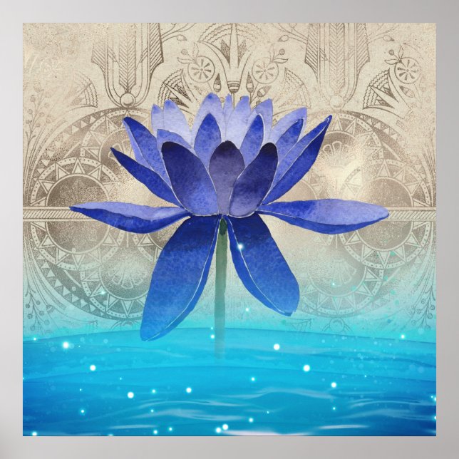 egyptian blue lotus flower