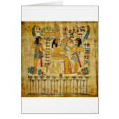 Ancient Egypt Tapestry Scroll Heirogliphics (Front)