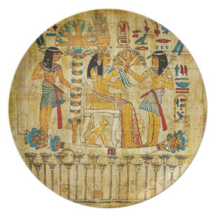 Ancient Egypt Plates | Zazzle