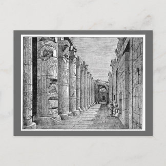 Ancient Egypt Temple Postcard