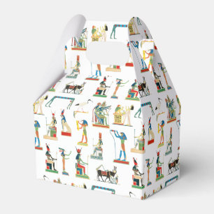 Ancient Egypt Vintage Egyptian Pattern Favor Boxes