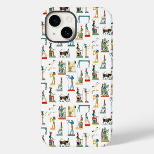 Ancient Egypt Vintage Egyptian Pattern iPhone 14 Case