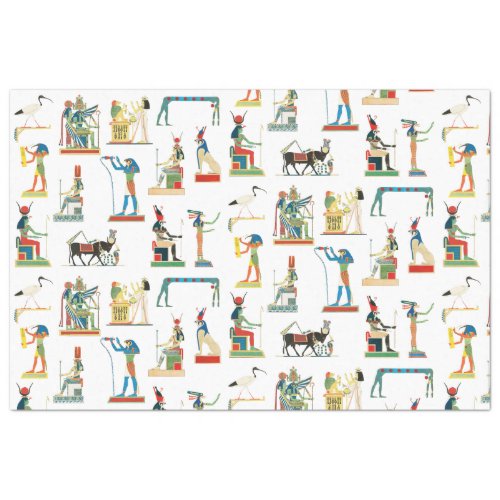 Ancient Egypt Vintage Egyptian Pattern   Tissue Paper